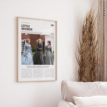 Little Women, Greta Gerwig, Retro Movie Poster, Custom Movie Poster Print 4421168039