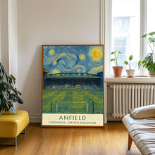 Liverpool FC  Anfield  11 x 14 inches  Black and White  Poster