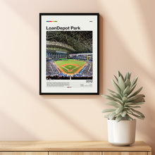 LoanDepot Park Poster, Miami Marlins Poster Print, MLB Stadium Poster, Baseball Fan Gift Print
