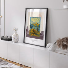 Loch Lomond & The Trossachs National Park Poster, Retro Travel Print, Highland Cow, Scotland, Scottish Highlands, Cairngorms, Loch Ness