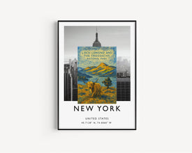 Loch Lomond & The Trossachs National Park Poster, Retro Travel Print, Highland Cow, Scotland, Scottish Highlands, Cairngorms, Loch Ness