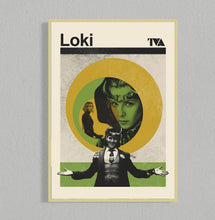 Loki Tv Series Mid Century Movie Poster  Film Posters  Minimalist Movie Poster  Digital Download  Printable Wall Art Poster 1066172473