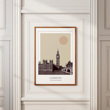 London Poster Print, London Travel Poster, London Minimalistic Wall Art, London, United Kingdom 1882436821