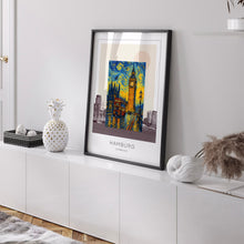 London Watercolor Painting, Big Ben Poster, United Kingdom Wall Art, Travel Print, Wedding Gift, Birthday Present