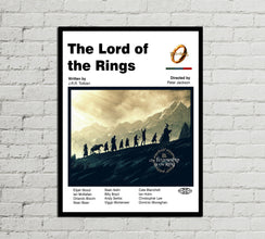 Lord of the Rings Poster - Digital Download - Printable Art - Wall Art - Mid Century Modern Poster - Wall Decor - Movie Poster - Digital Art 1402023361