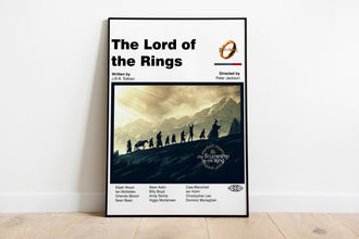 Lord of the Rings Poster - Digital Download - Printable Art - Wall Art - Mid Century Modern Poster - Wall Decor - Movie Poster - Digital Art 1402023361