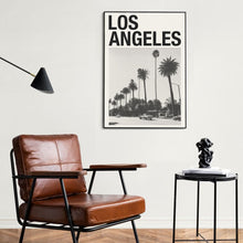 Los Angeles Art Print  Los Angeles Poster  Los Angeles Wall Art  Mid Century Poster  Travel Print Art  California 1689800479