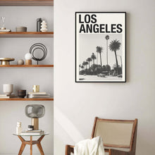 Los Angeles Art Print  Los Angeles Poster  Los Angeles Wall Art  Mid Century Poster  Travel Print Art  California 1689800479
