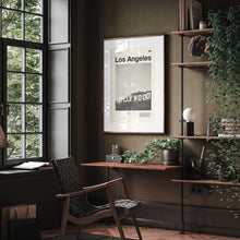 Los Angeles City Art Print  Los Angeles Poster  Los Angeles Wall Art  Mid Century Poster  Travel Print Art  California 1560898168