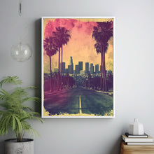 Los Angeles Poster, Los Angeles Fire Poster, Wall Art 2