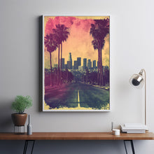 Los Angeles Poster, Los Angeles Fire Poster, Wall Art 2