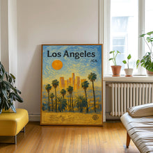 Los Angeles Poster, Minimalist, Helvetica, Mid-Century Modern, Los Angeles Travel Print, Los Angeles Wall Art, Los Angeles California Print