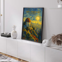 Los Angeles travel poster, Los Angeles Griffith Observatory Poster Wall Art, La California travel print, Personalized Wall Home Decor1