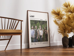 Lost Poster, Matthew Fox and Evangeline Lilly in Lost Poster, Tv Series Lost Print Poster, Cinematic Wall Decor Idea, Lost Wall Art 1882792158