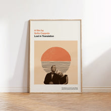 Lost in Translation print - Movie poster, retro, mid century modern, vintage art print, minimalist 859546820