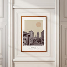 Louisville Poster Print, Louisville Travel Poster, Louisville Minimalistic Wall Art, Louisville, Kentucky, United States 1868248506