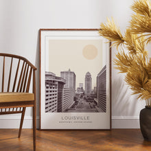 Louisville Poster Print, Louisville Travel Poster, Louisville Minimalistic Wall Art, Louisville, Kentucky, United States 1868248506