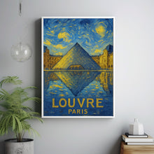 Louvre Paris Travel Print Wall Art, Louvre Paris France Travel Poster, Museum Travel Poster, Traveler Home Décor, Traveler Gift