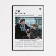 Love Actually, Richard Curtis, Retro Movie Poster, Custom Movie Poster Print 4421165543