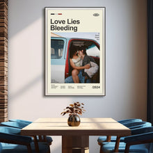 Love Lies Bleeding Movie Poster, Amaranthus Caudatus Poster, Kristen Stewart Art Print, Modern Vintage Film Posters 1711603133