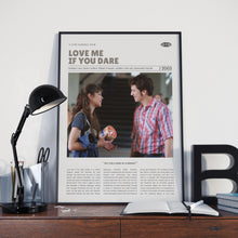 Love Me If You Dare, Yann Samuell, Retro Movie Poster, Custom Movie Poster Print 4421165407