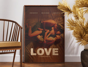 Love Movie Poster, Printable Wall Art, Movie Lover Gift, Home Decor, Print Film Poster, Wall Decor, Gaspar Noé, Gift for Her, Gift for Him 1892524405
