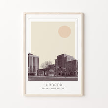 Lubbock Poster Print, Lubbock Travel Poster, Lubbock Minimalistic Wall Art, Lubbock, Texas, United States 1868246776