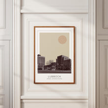 Lubbock Poster Print, Lubbock Travel Poster, Lubbock Minimalistic Wall Art, Lubbock, Texas, United States 1868246776
