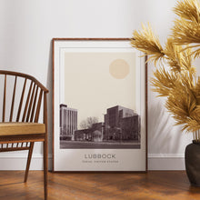 Lubbock Poster Print, Lubbock Travel Poster, Lubbock Minimalistic Wall Art, Lubbock, Texas, United States 1868246776