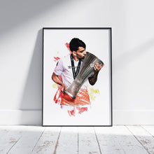 Lucas Paqueta - European Trophy - Football Poster - Football Print 1601345052