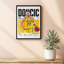 Luka Doncic #77 Poster Luka Magic Basketball Wall Art
