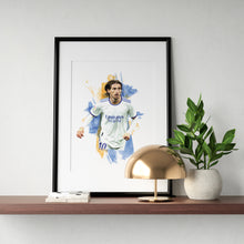 Luka Modric Football Art Print Vibrant Sports Poster ( Download) 1672216722