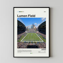 Lumen Field Poster, Seattle Seahawks Poster Print, NFL Stadium Poster, Football Fan Gift Print