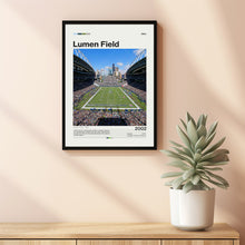 Lumen Field Poster, Seattle Seahawks Poster Print, NFL Stadium Poster, Football Fan Gift Print