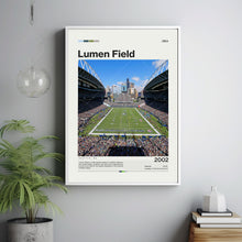 Lumen Field Poster, Seattle Seahawks Poster Print, NFL Stadium Poster, Football Fan Gift Print