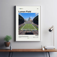 Lumen Field Poster, Seattle Seahawks Poster Print, NFL Stadium Poster, Football Fan Gift Print