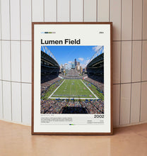 Lumen Field Poster, Seattle Seahawks Poster Print, NFL Stadium Poster, Football Fan Gift Print