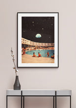 Lunar Pool 2  Wall Art  Cosmic Art  Retro Futuristic Art  Vintage Design  Sci-Fi Collage Art  Space Adventure  Retro Scifi Art 1657296766