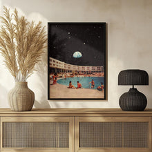 Lunar Pool 2  Wall Art  Cosmic Art  Retro Futuristic Art  Vintage Design  Sci-Fi Collage Art  Space Adventure  Retro Scifi Art 1657296766