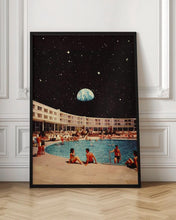 Lunar Pool 2  Wall Art  Cosmic Art  Retro Futuristic Art  Vintage Design  Sci-Fi Collage Art  Space Adventure  Retro Scifi Art 1657296766