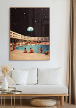 Lunar Pool 2  Wall Art  Cosmic Art  Retro Futuristic Art  Vintage Design  Sci-Fi Collage Art  Space Adventure  Retro Scifi Art 1657296766