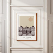 Luxembourg Poster Print, Luxembourg Travel Poster, Luxembourg Minimalistic Wall Art, Luxembourg, Luxembourg 1868247212