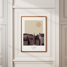 Lyon Poster Print, Lyon Travel Poster, Lyon Minimalistic Wall Art, Lyon, France 1882438489