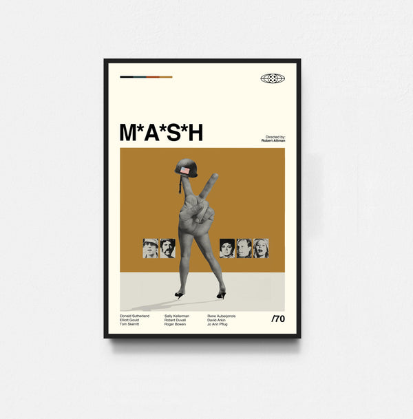 MASH Poster, Mash Print, Movie Poster, Midcentury Art, Minimalist Art, Retro Poster, Vintage Poster, Home Decor 1841200843