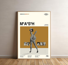 MASH Poster, Mash Print, Movie Poster, Midcentury Art, Minimalist Art, Retro Poster, Vintage Poster, Home Decor 1841200843