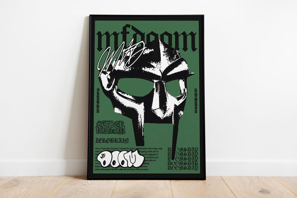 MF Doom Poster Print   Music Poster  Album Cover Poster  Wall Decor  Music Gift  Room Decor 1837182685