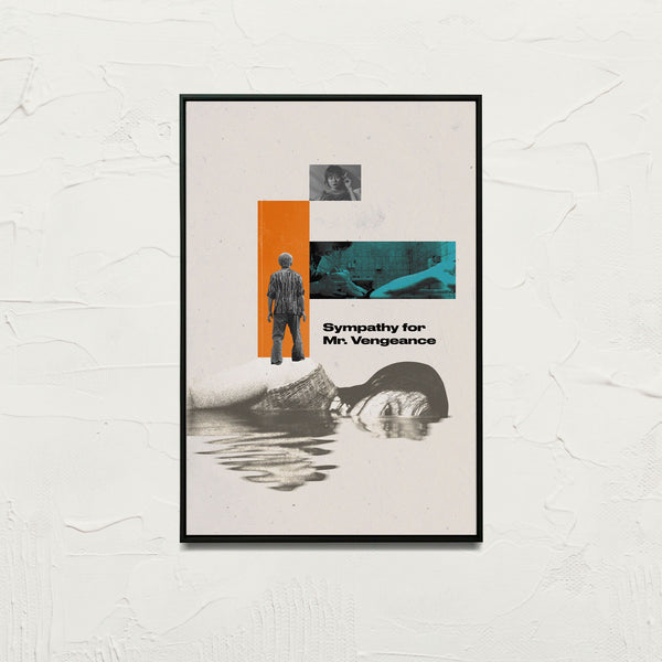 MR.VENGEANCE Korean Movie Poster  Mid Century Modern Inspired Poster  Vengeance Trilogy Poster  Park Chan Wook Poster 1386987683