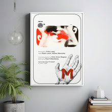 M 1931Poster Art Print Movie Posters Gift for Movie lovers 8