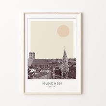 München Poster Print, München Travel Poster, München Minimalistic Wall Art, München, Germany 1868246602