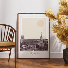 München Poster Print, München Travel Poster, München Minimalistic Wall Art, München, Germany 1868246602